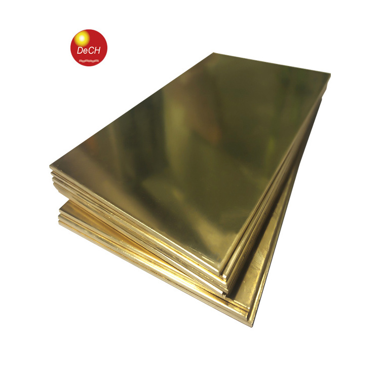 2mm to 1000mm Wide C2680 JIS Standard  Brass Sheet Metal for Engraving