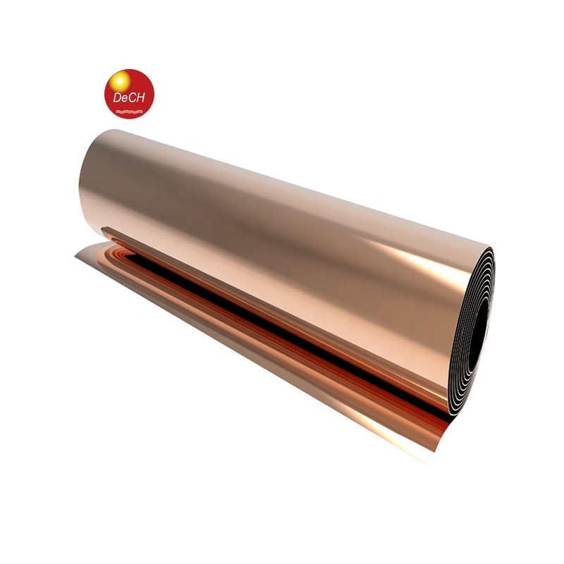 0.01mm 0.02mm 0.03mm 0.04mm 0.05mm 0.06mm 0.08mm 0.1mm Thick Pure Copper Strip Foil