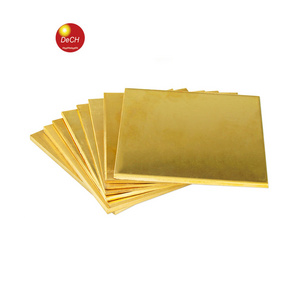 2mm to 1000mm Wide C2680 JIS Standard  Brass Sheet Metal for Engraving