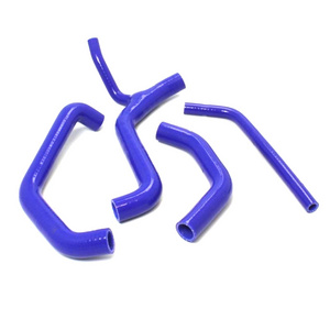 Blue radiator hose turbo intercooler motorcycle high performance silicone radiator hose kit