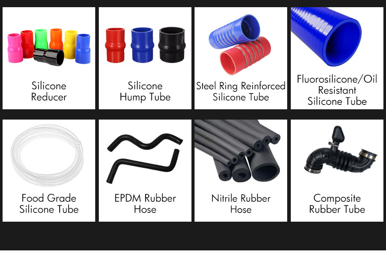 Silicone hose radiator turbo coolant hose car silicone tube corrugated silicone hose