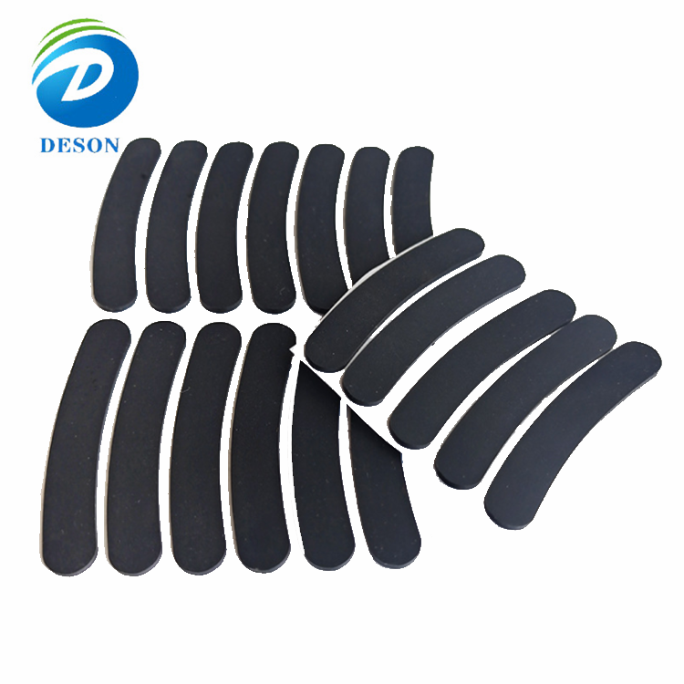 Deson round rubber washer anti vibration waterproof rubber pad self-adhering silicone dots