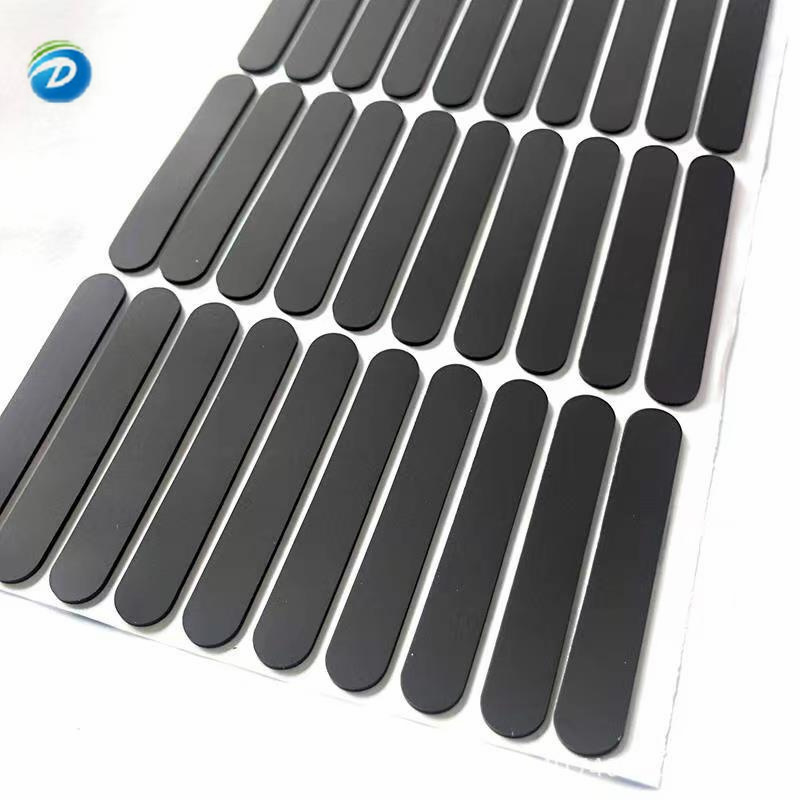 Deson Adhesive Backed Silicone Rubber Feet  Anti-slip Pad Rubber Feet Non Slip Silicone Bumper Pads