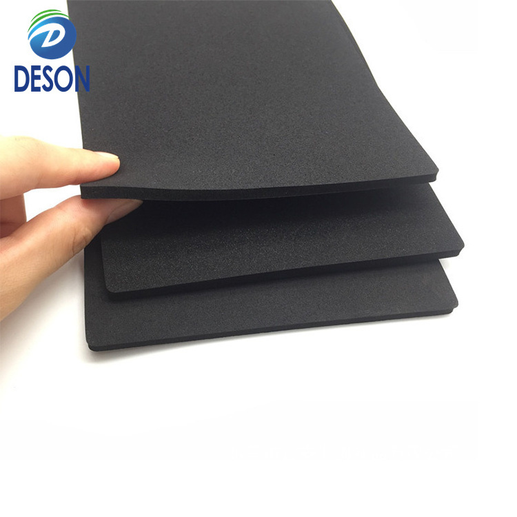 Deson die cutting Flame retardant and high temperature resistant epdm foam insulation epdm sponge rubber polyurethane foam