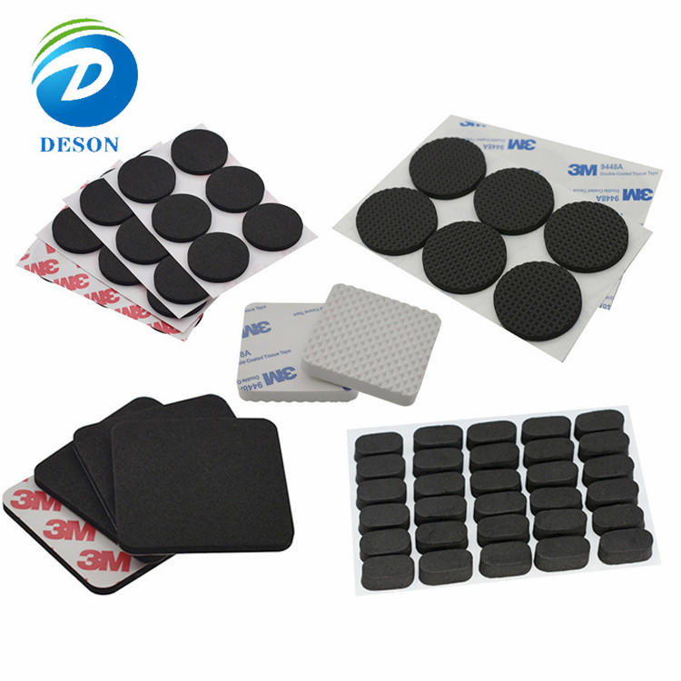 Deson Eco friendly die cut natural CR rubber foam sheet new high quality structure neoprene rubber foam