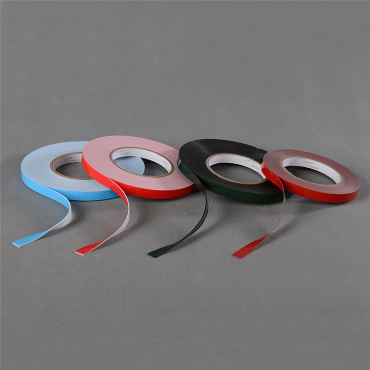 Deson Customized Strong Bonding Solvent Glue Double Sided Pe Foam Tape for window sealing