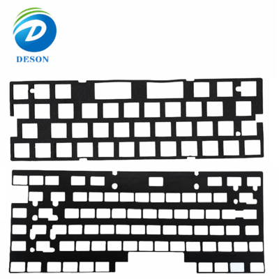 Deson new energ Flame Retardant High Resilience Micro-Cellular Polyurethane Custom Cut Poron Foam For Smartphone Keyboard Gasket