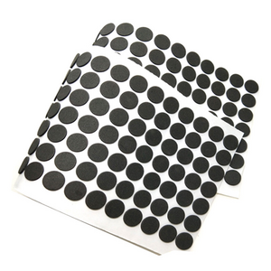 Deson no MOQ anti slip polyurethane round sealing strip silicon rubber bumper Foaming gasket pad feet sheet dots for electronics