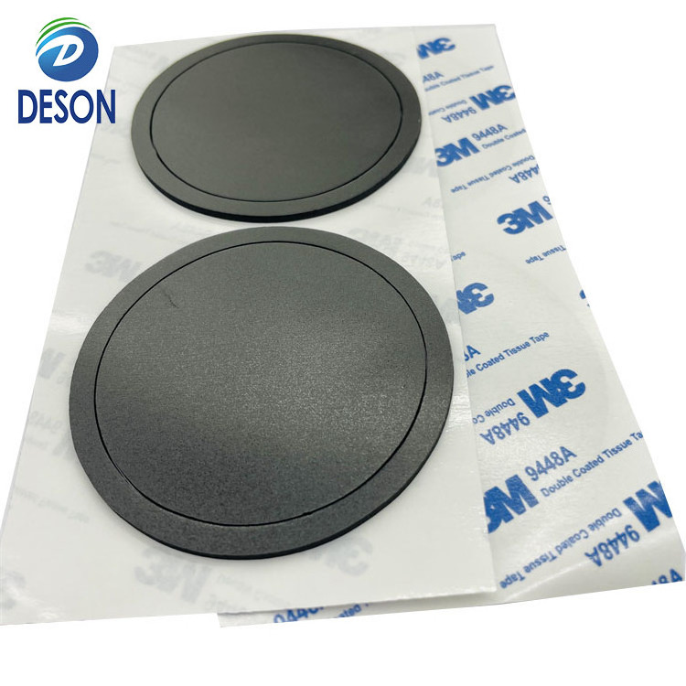 Deson 1mm 1.5mm 2mm 3mm 4mm 5mm 6mm thickness custom shape die cut 3m tape adhesive poron xrd foam