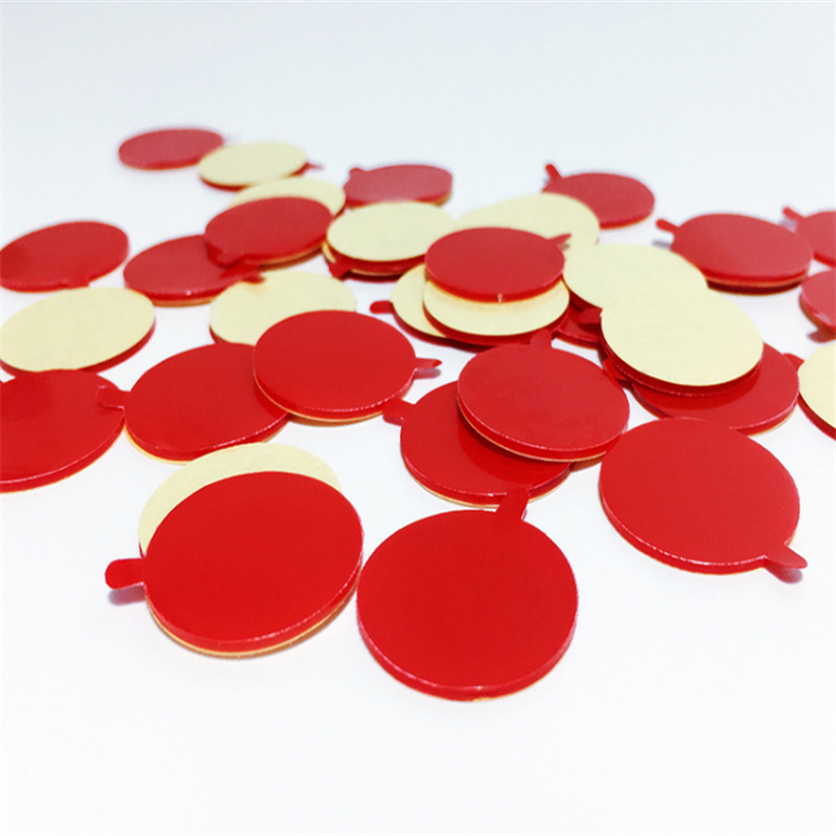 Deson Customized die cutting clear double sided tape foam sticky tape disc washer gasket pad circle 3m clear adhesive dots