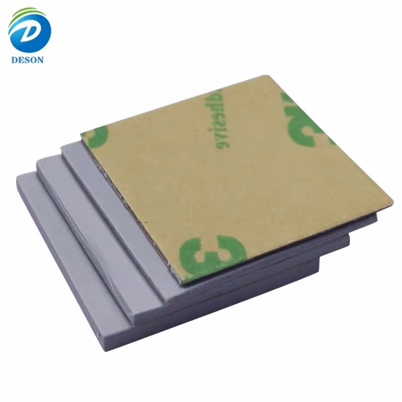 Deson 1W 2W 10W 15W 35W 15W/Mk 1mm 5mm  2mm Tv Absorbing Thermal Conductivity 3M Double Adhesive Tape Cooling Pad For Heat Sinks