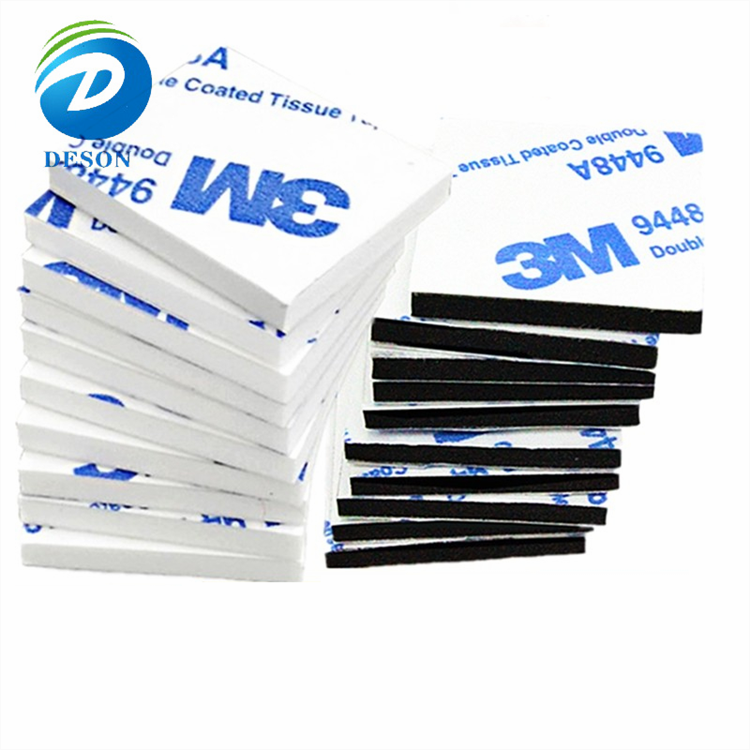 Deson 1cm Thickness Adhesive Bulk Self Perforated Sheet Closed Cell Rubber foam 5mm Pad Round Eva Foam