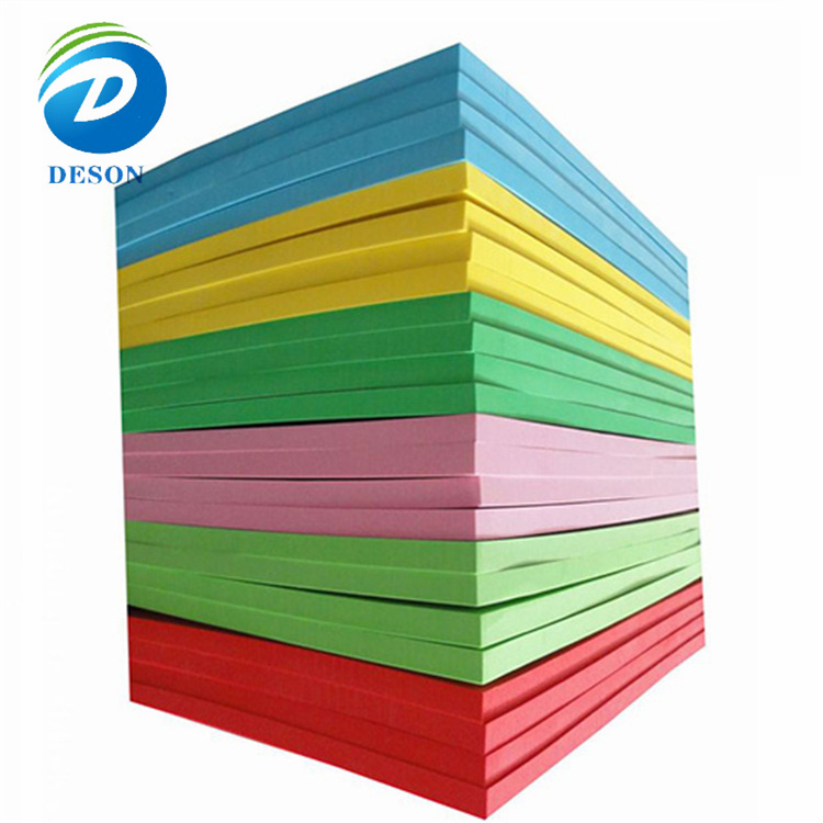 Deson Hot Selling Cushioning, damping, waterproof and flame retardant High Density Soft Eva Foam Sheet