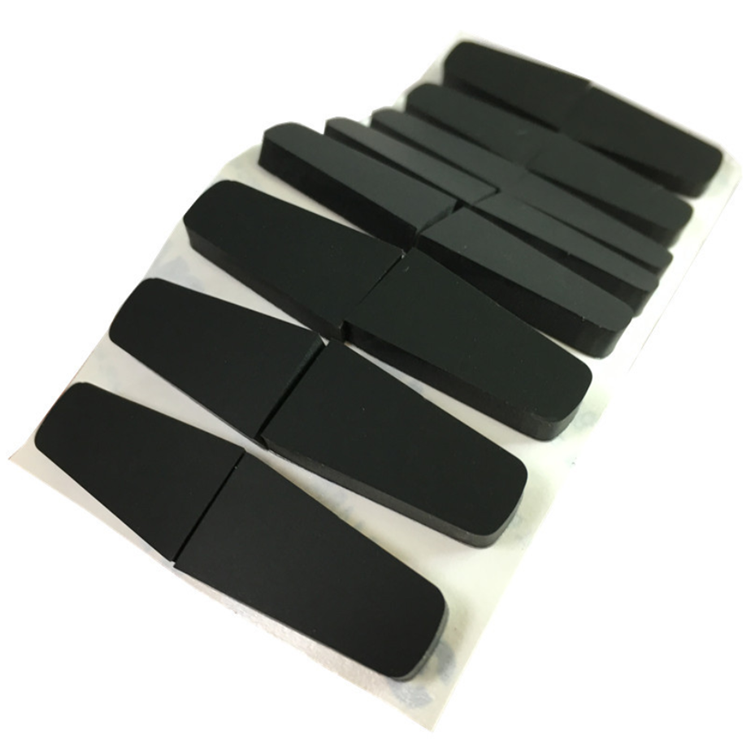 Custom rubber silicone bumper china soundproof nbr epdm tissue foam gaskets pad sealing strip self adhesive tape sheet for oem