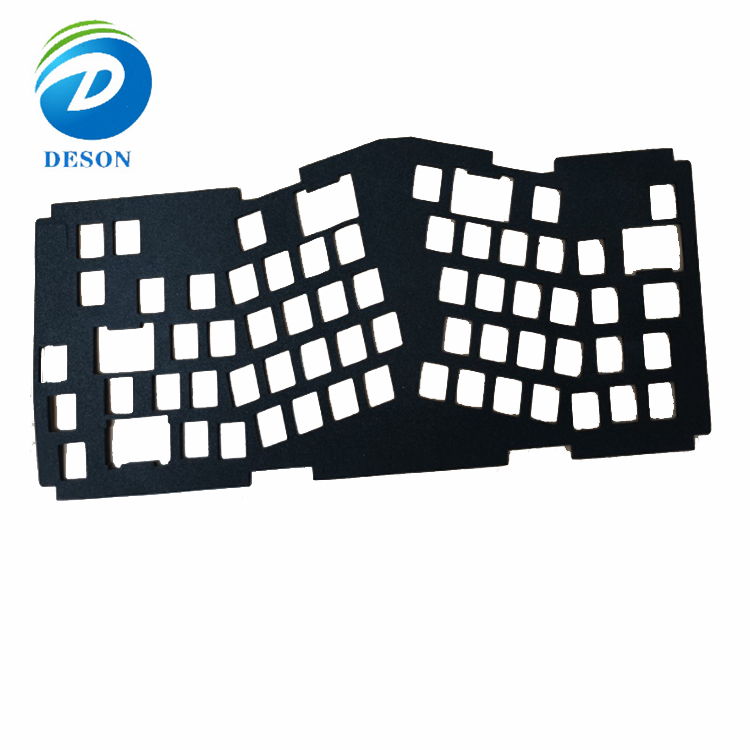 Deson new energ Flame Retardant High Resilience Micro-Cellular Polyurethane Custom Cut Poron Foam For Smartphone Keyboard Gasket