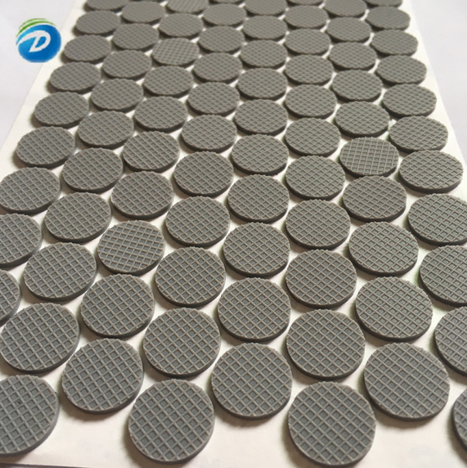 Deson Adhesive Backed Silicone Rubber Feet  Anti-slip Pad Rubber Feet Non Slip Silicone Bumper Pads