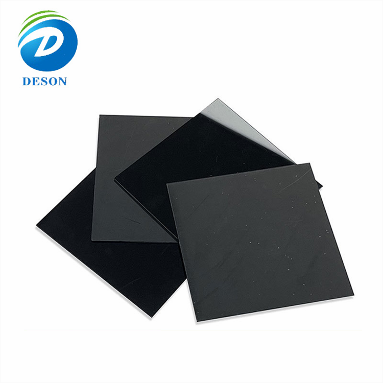 Deson Infrared sensor sheet customized processing acrylic back adhesive PMMA material infrared filter