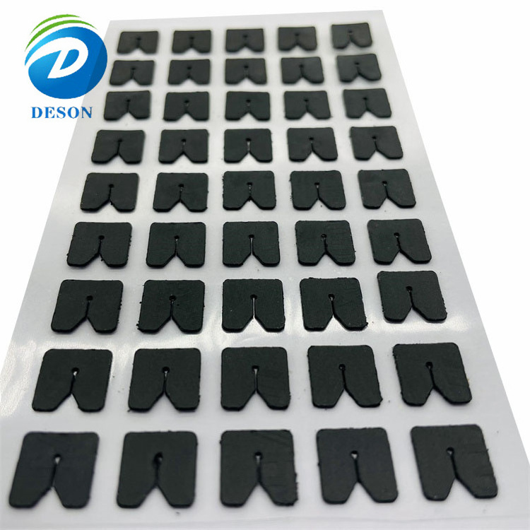 Deson 0.1mm 0.2mm 0.5mm 1mm 2mm TFZ-030 SR-S Resilient Shockproof Different Firmness 20 30 40 50 60 Shore Black Poron XRD Foam