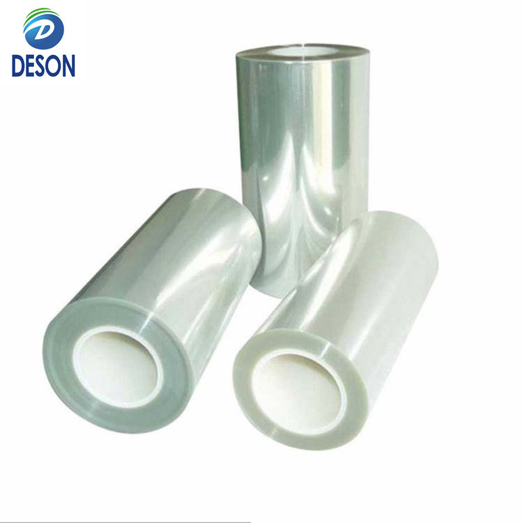 Deson ito High temperature surface protect film resistant color transparent anti-static PET protective film