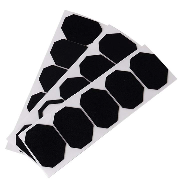 Deson custom black rounded corner silicone anti slip stickers cushion rubber furniture Bumpers Pads