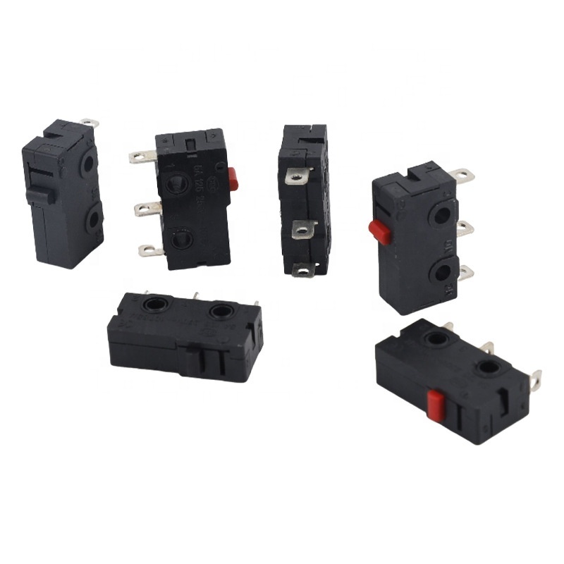 Micro Switches 3 Pins Bent Lever Micro switches 3 pins bent lever micro switch for mice and household appliances