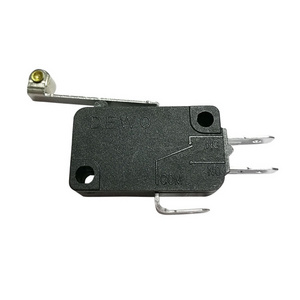 lever micro switch 16A 20A 250V SPDT 3 position SPST 2pins customize different lever size micro switch manufacturer