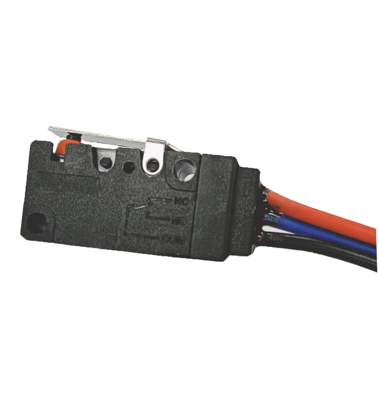 high quality waterproof micro switch with welding wire and lever IP67 micro switch for electronic equipment