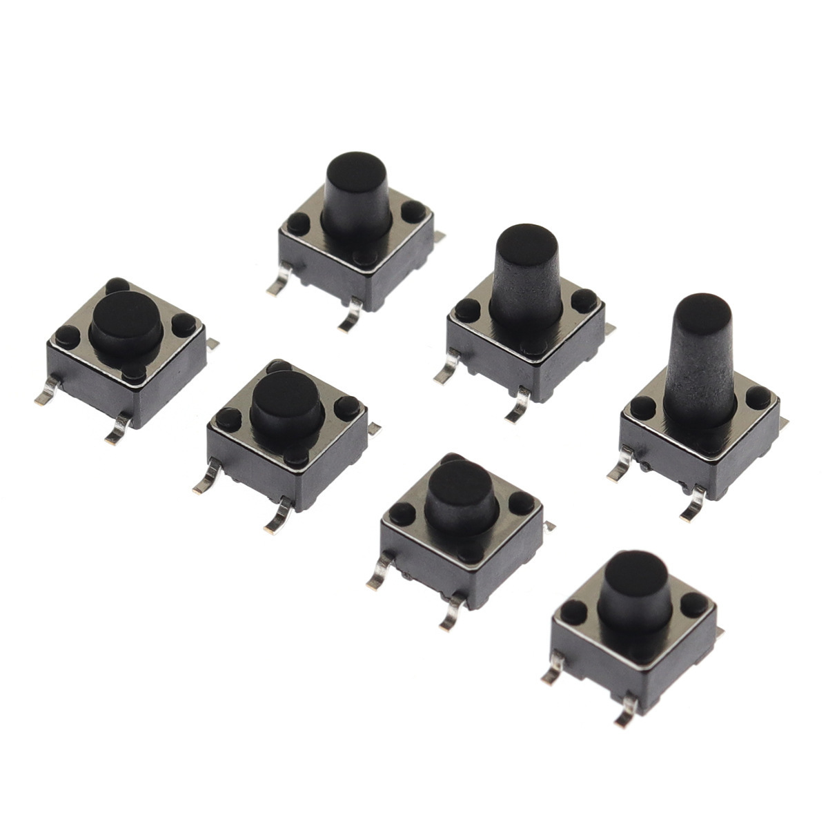 High quality through hole type dip tactile switch SMD tact switch cap micro switch push button