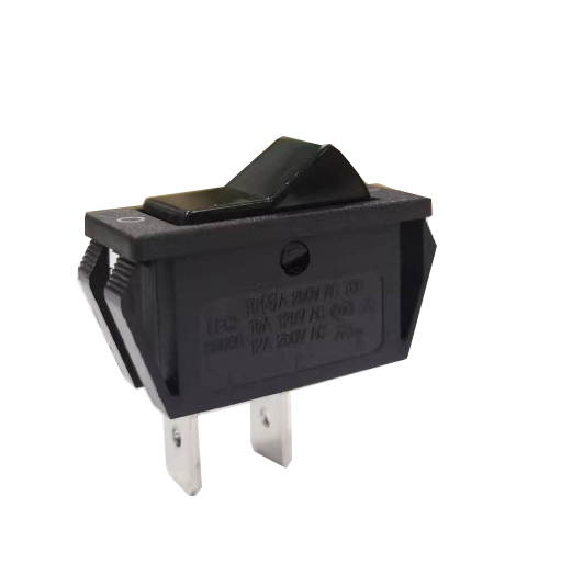 2 terminal Terminal Diameter Small Boat Rocker waterproof toggle switch Black Mini 2 Pin ON-OFF Rocker Switch