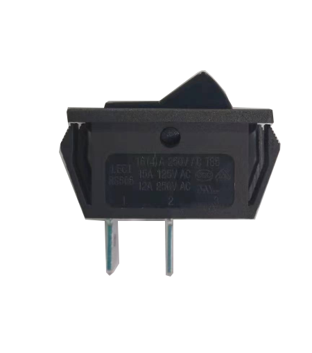 2 terminal Terminal Diameter Small Boat Rocker waterproof toggle switch Black Mini 2 Pin ON-OFF Rocker Switch