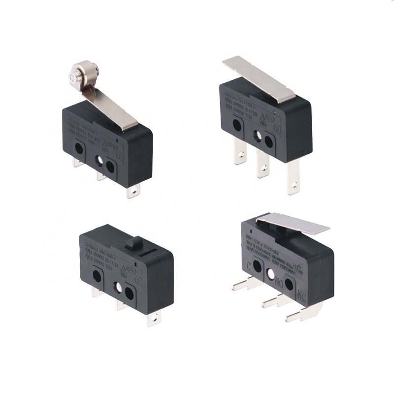 Micro Switches 3 Pins Bent Lever Micro switches 3 pins bent lever micro switch for mice and household appliances