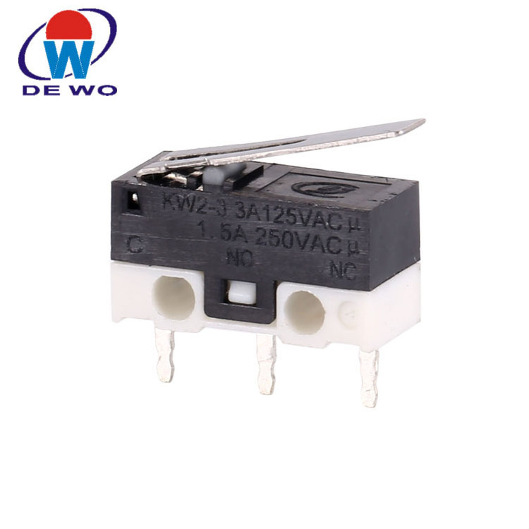 Miniature 25t85  1a 250vac 3a 125v mouse micro switch