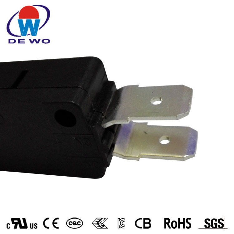 High quality micro switch 3 pins plunger 40t125 DV16 16A 20A  micro switch for power tool