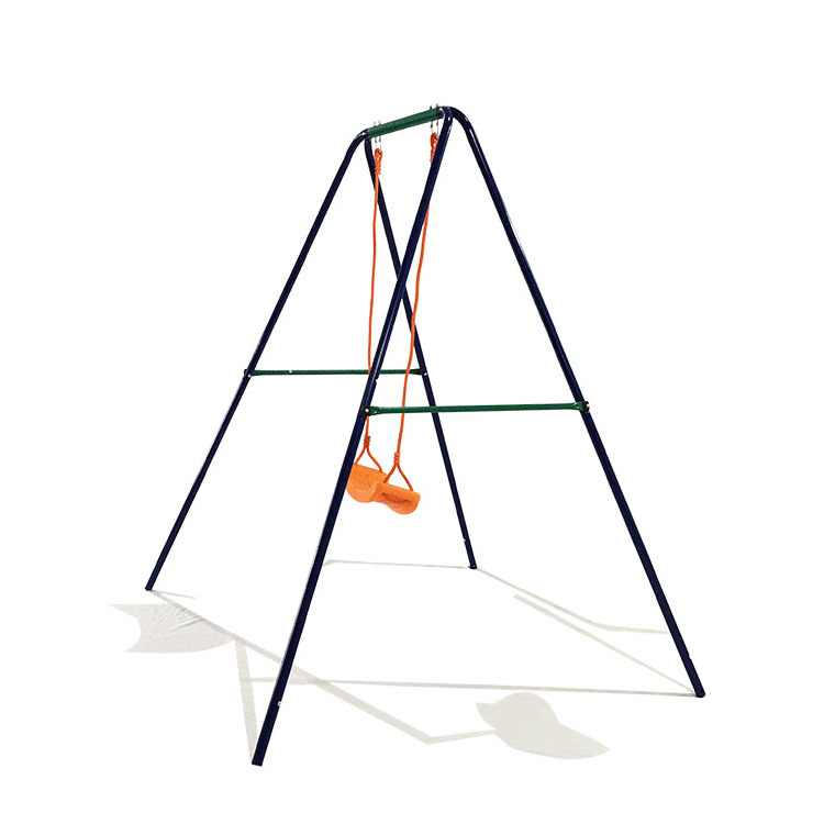 New Children Patio Swing Outdoor Playground Single Kids Swing Chair Seat Leisure Steel Swing in Indoor