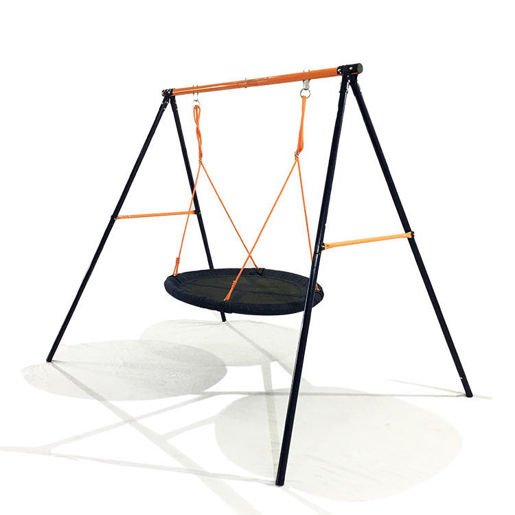 New Kids Round Platform Hanging Birds Nest single Swing Outdoor Flying Saucer Tree Swing chairs