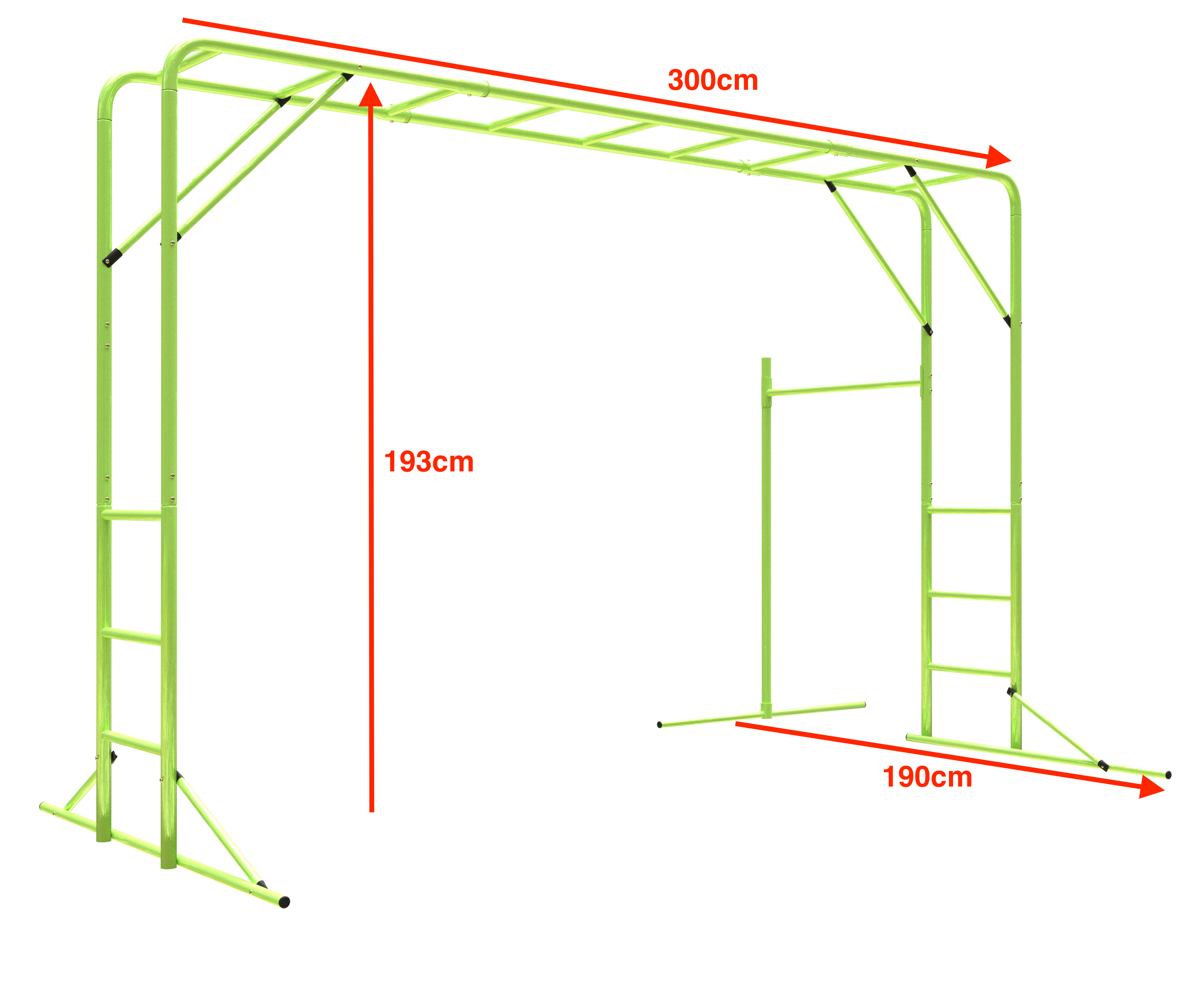 Factory wholesale steel monkey bars for Kids Adult Exercise Parallel Bars Equipment Cheap Climb fitness equipment outdoor