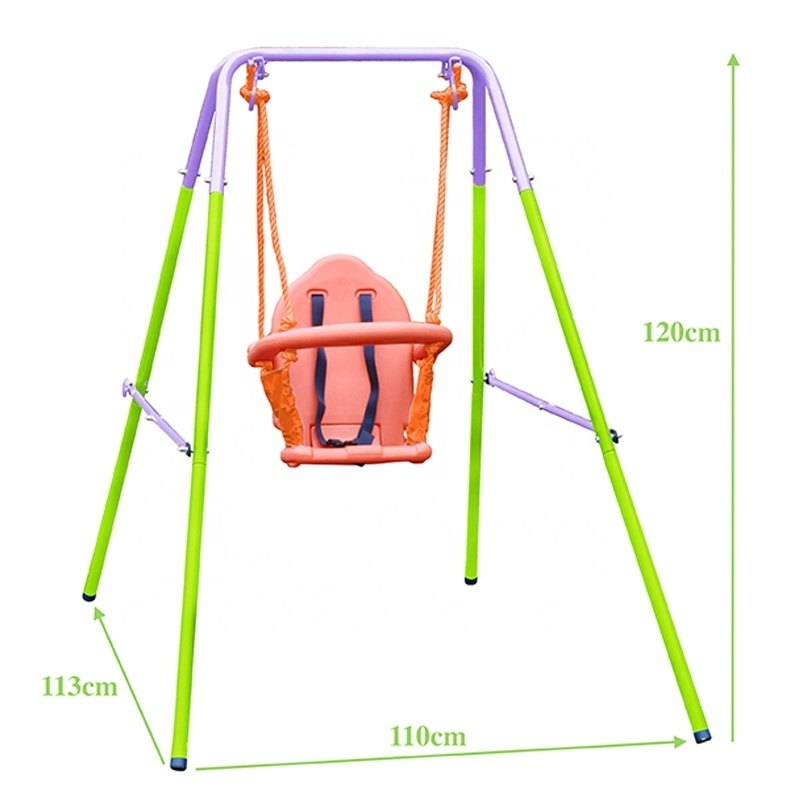 Deyi New Design cheap Top quality Indoor Or Outdoor Plastic Slide Swing Set&children  courtyard swings out door