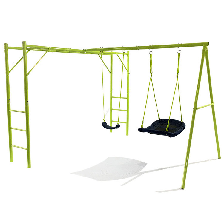 New monkey bar outdoor fitness kids rocking chair swing set for playground