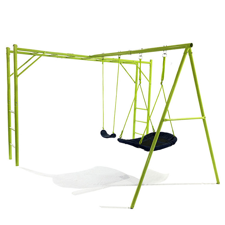 New monkey bar outdoor fitness kids rocking chair swing set for playground