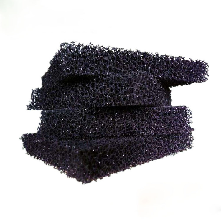 Raw material polyurethane sponge activated carbon filter foam/ air filter material