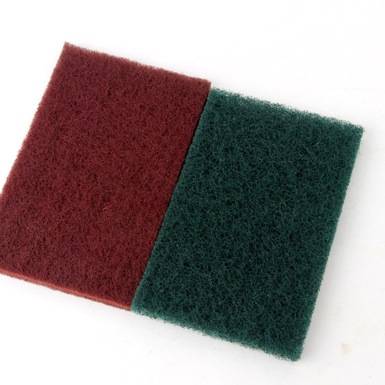 9mm Kitchen Cleaning Stainless Steel Sponge Dish Scrubber Green Scouring Pads