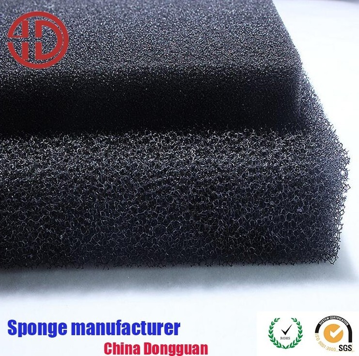 Different ppi mesh reticulated bio sponge polyurethane filter foam