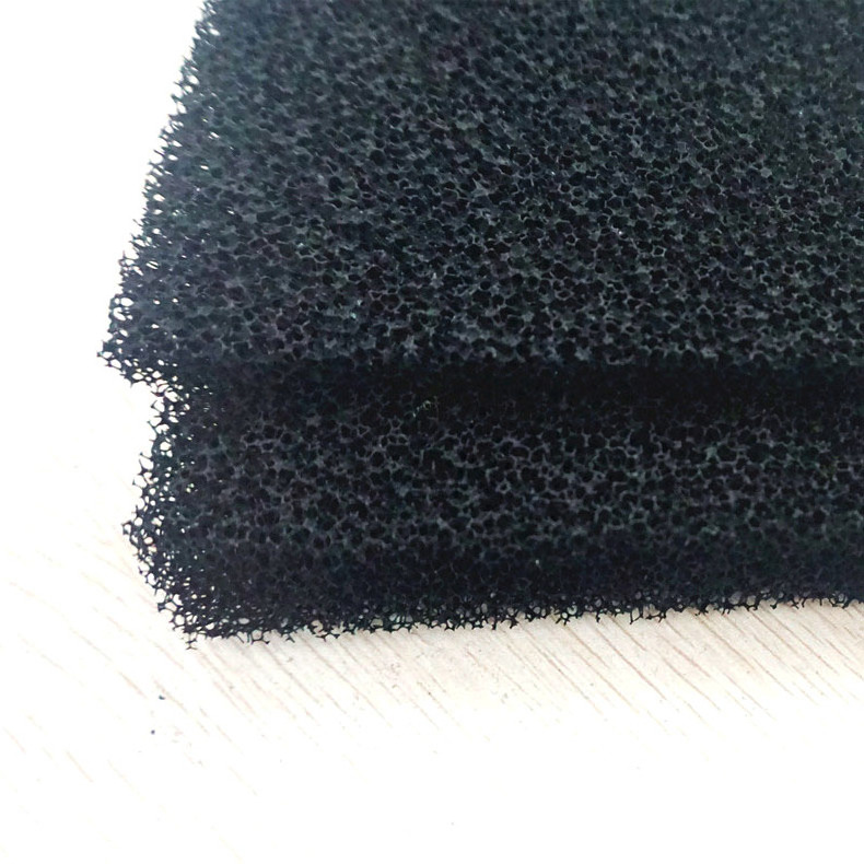 Raw material polyurethane sponge activated carbon filter foam/ air filter material