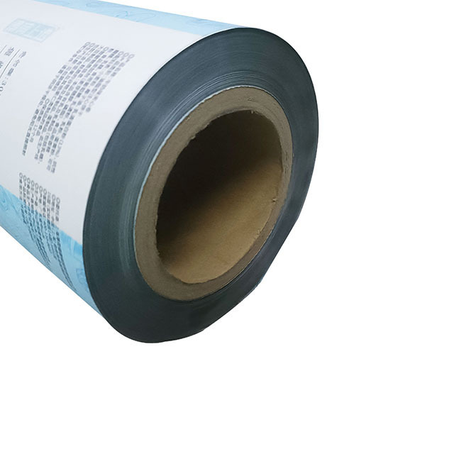 Custom Printed Food Packaging Roll Film Laminated Plastic Flexible Packaging Roll Automatic Plastic  Film Sachet Roll