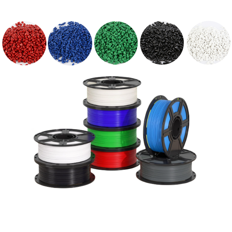 High-enriched Color Masterbatch plastic pellets for filament 3D printing PLA colour masterbatch