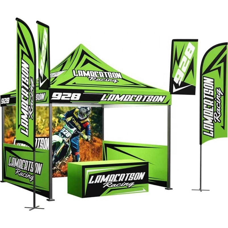 insulated stretch Custom print Brand marquee outdoor commercial mobile gazebo 3x3 Trade Show Tent