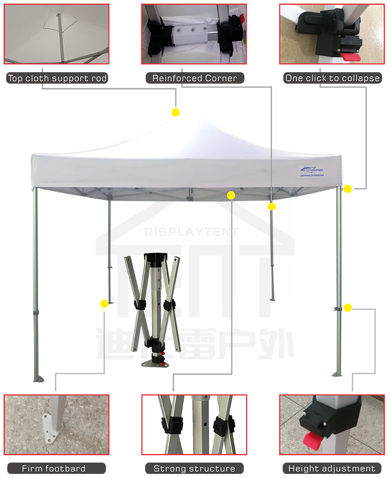 aluminum pop up Tent gazebo beach tent gazebo tent10x20 heavy duty for event advertising commercial exhibition tent