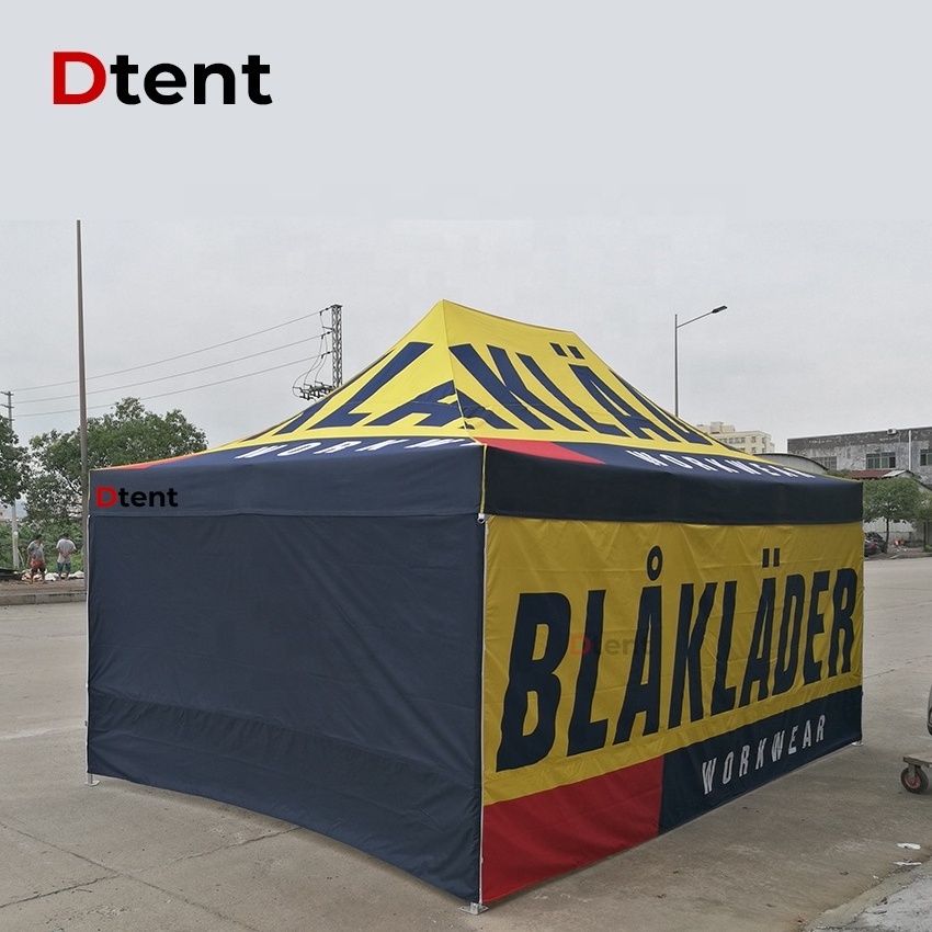 Luxury Heavy Duty Pour Backyard  6X4 Pop Up Display Easy Gazebo Food Tent Vendor White Canopy For Mariage Field Event Outdoor