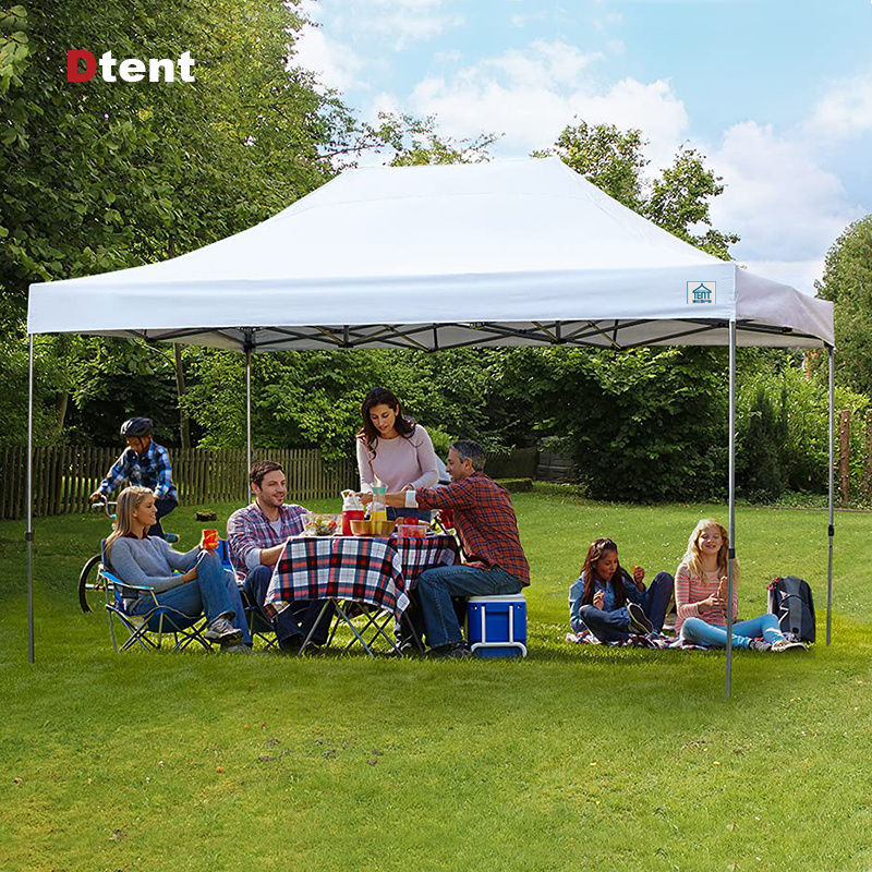 Outdoor Custom Cloth Quality Tent 3X2 10X20 4X4 10X15 3X4.5 Galvanized Tube Oxford Canvas With Truck Roof Only  Wall Canopy