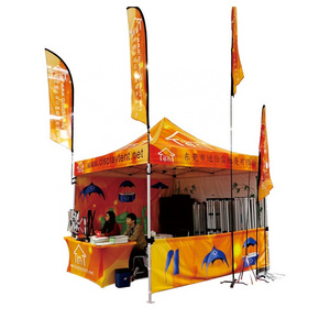 Custom Personalized 10x10 ft Pop Up Canopy Tent Event Aluminum Frame Advertising  Folding trade show Tents